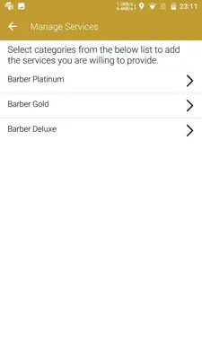 BarberVip Provider android App screenshot 4